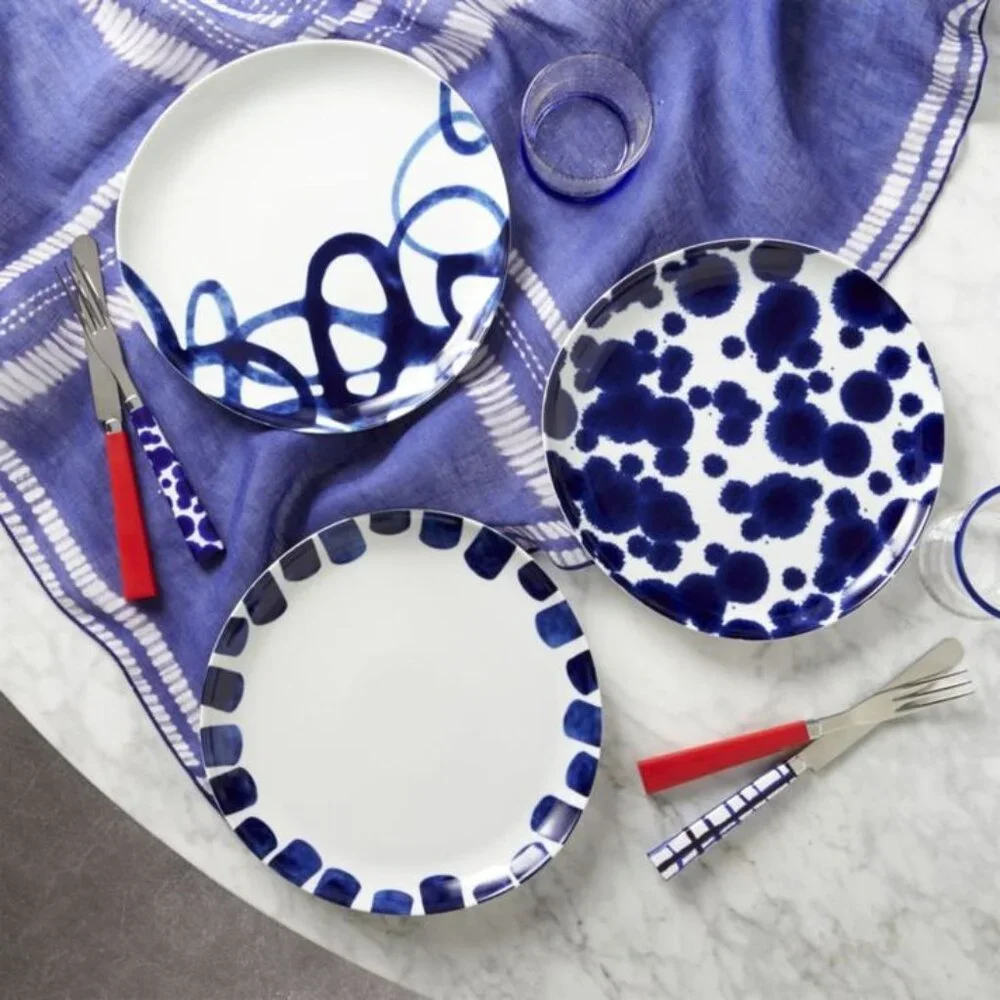6pc Red Cutlery Flatware Set by Paola Navone for Crate & Barrel
